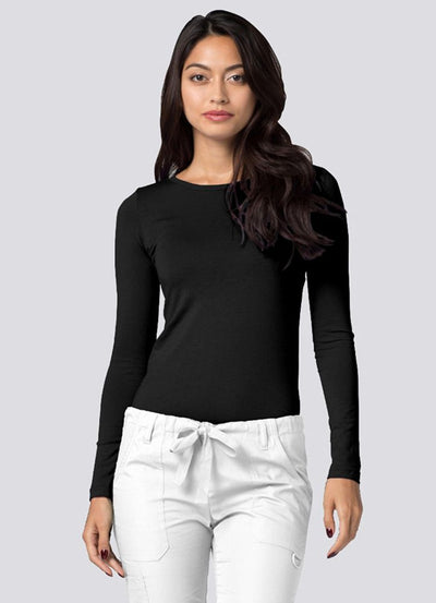 Women's Long Sleeve Comfort Tee-T-Shirt-Med Spot Scrub Shop, LLC