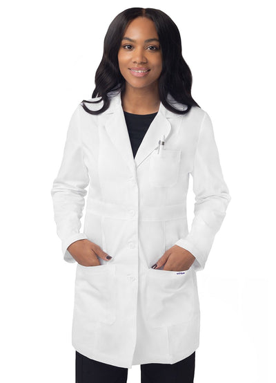 33" Women's Modern Slim Lab Coat-Lab Coat-Med Spot Scrub Shop, LLC